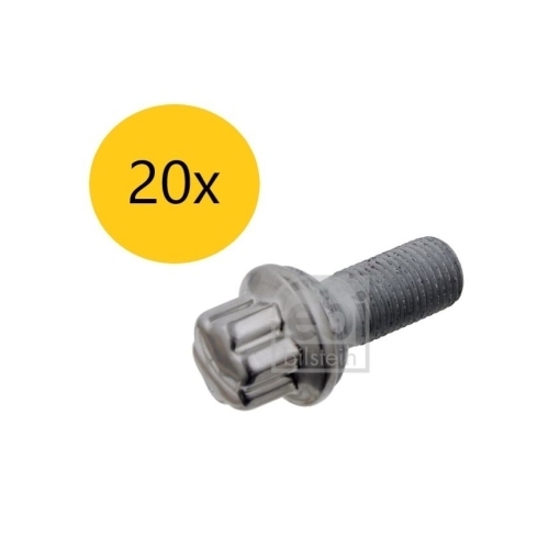 Febi Bilstein 23933 Radschraube MERCEDES-BENZ E-KLASSE T-Model Hinter- & Vorderachse 20x