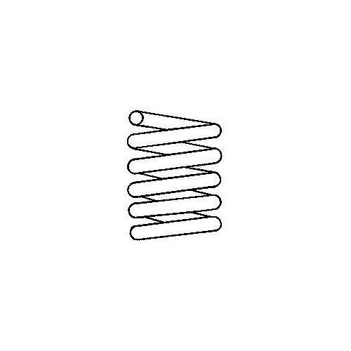 Fahrwerksfeder SACHS 997 694 f&uuml;r MERCEDES-BENZ, Vorderachse