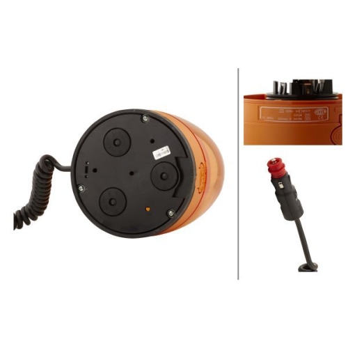 Rundumkennleuchte HELLA 2RL 008 966-001 f&uuml;r ATLAS COPCO TEREX