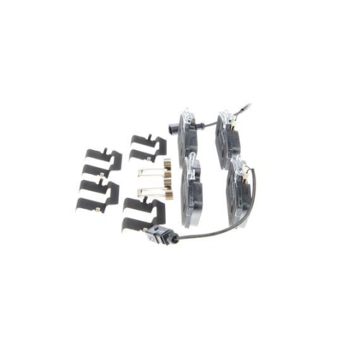 Bremsbelagsatz, Scheibenbremse BOSCH 0 986 494 529 f&uuml;r SEAT VW, Hinterachse