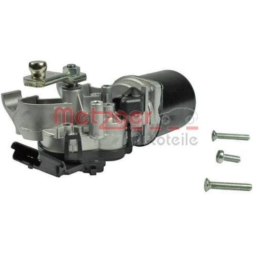 Wischermotor METZGER 2190833 f&uuml;r NISSAN, vorne