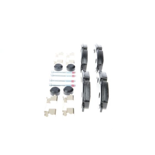 Bremsbelagsatz, Scheibenbremse BOSCH 0 986 494 582 f&uuml;r IVECO, Vorderachse