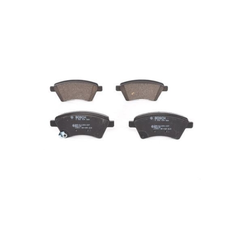 Bremsbelagsatz, Scheibenbremse BOSCH 0 986 494 584 f&uuml;r ALFA ROMEO FIAT LANCIA