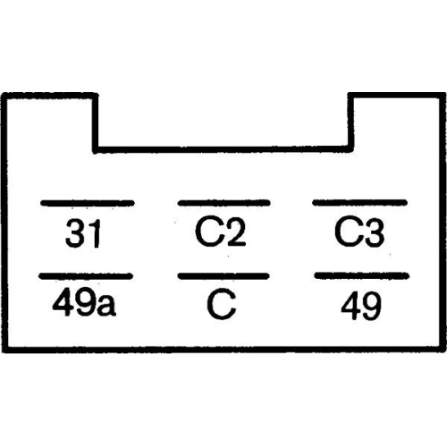 Blinkgeber HELLA 4DN 008 768-151 f&uuml;r SAME DEUTZ-FAHR