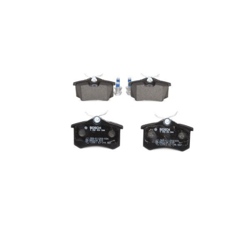 Bremsbelagsatz, Scheibenbremse BOSCH 0 986 494 596 f&uuml;r AUDI CITRO&Euml;N FORD PEUGEOT