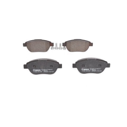 Bremsbelagsatz, Scheibenbremse BOSCH 0 986 494 602 f&uuml;r CITRO&Euml;N PEUGEOT