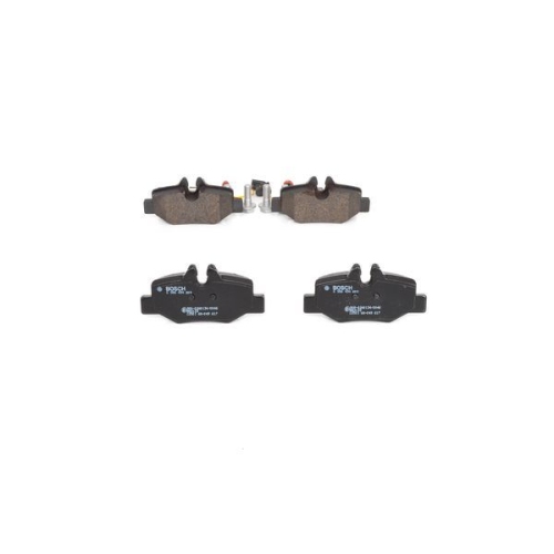 Bremsbelagsatz, Scheibenbremse BOSCH 0 986 494 603 f&uuml;r MERCEDES-BENZ