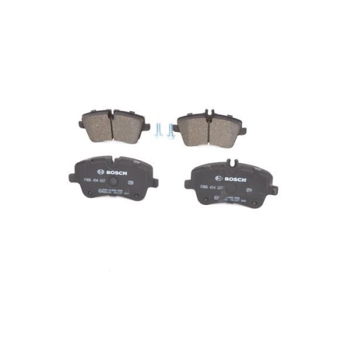 Bremsbelagsatz, Scheibenbremse BOSCH 0 986 494 607 f&uuml;r MERCEDES-BENZ