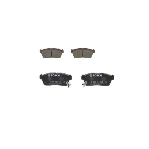 Bremsbelagsatz, Scheibenbremse BOSCH 0 986 494 618 f&uuml;r DAIHATSU MAZDA MITSUBISHI