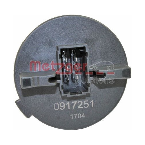 Widerstand, Innenraumgebl&auml;se METZGER 0917251 f&uuml;r CITRO&Euml;N/PEUGEOT
