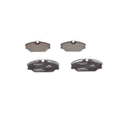 Bremsbelagsatz, Scheibenbremse BOSCH 0 986 494 656 f&uuml;r RENAULT DACIA