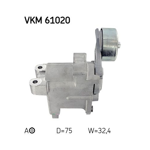 Spannrolle, Keilrippenriemen SKF VKM 61020 f&uuml;r TOYOTA