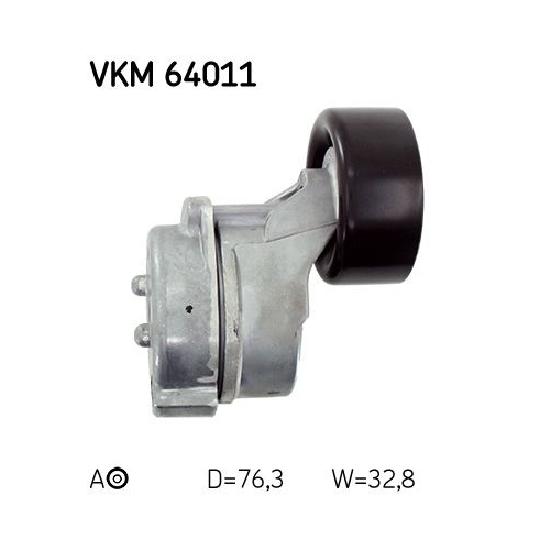 Spannrolle, Keilrippenriemen SKF VKM 64011 f&uuml;r HYUNDAI KIA