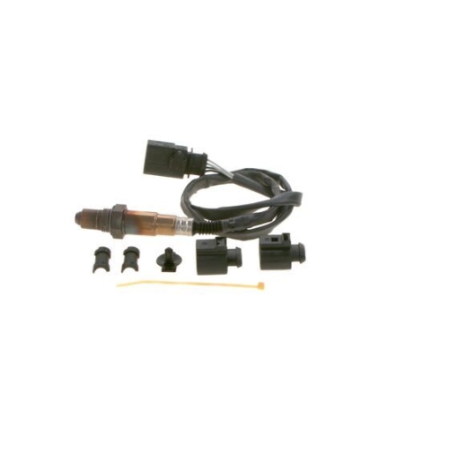Lambdasonde BOSCH 0 258 010 036 f&uuml;r AUDI PORSCHE SEAT SKODA VW, hinten, links