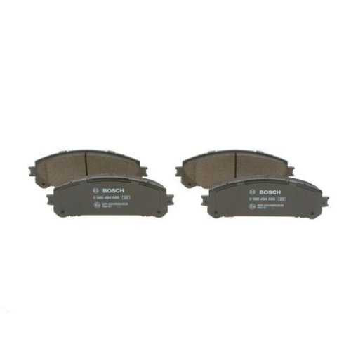 Bremsbelagsatz, Scheibenbremse BOSCH 0 986 494 686 f&uuml;r TOYOTA LEXUS, Vorderachse