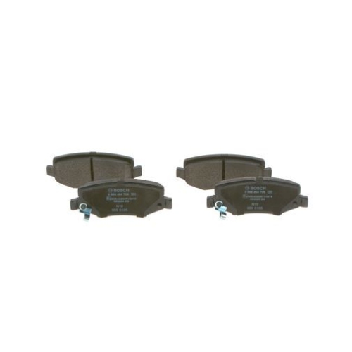 Bremsbelagsatz, Scheibenbremse BOSCH 0 986 494 706 f&uuml;r CHRYSLER JEEP