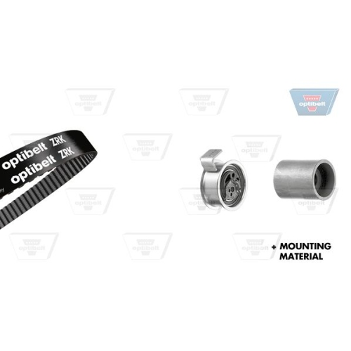 Zahnriemensatz OPTIBELT KT 1238 Optibelt-ZRK KIT f&uuml;r AUDI SEAT SKODA VW