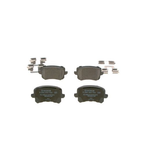 Bremsbelagsatz, Scheibenbremse BOSCH 0 986 494 731 f&uuml;r AUDI PORSCHE SEAT SKODA