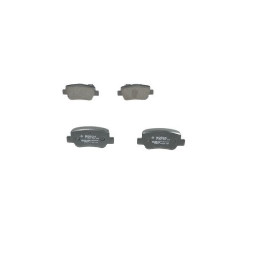 Bremsbelagsatz, Scheibenbremse BOSCH 0 986 494 933 f&uuml;r TOYOTA, Hinterachse