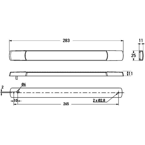 R&uuml;ckfahrleuchte HELLA 2ZR 980 889-011 f&uuml;r, hinten