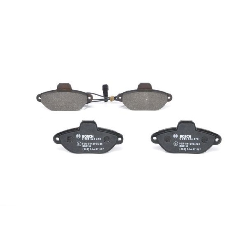 Bremsbelagsatz, Scheibenbremse BOSCH 0 986 424 379 f&uuml;r ALFA ROMEO FIAT FORD LANZ