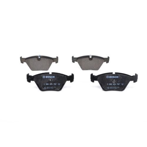 Bremsbelagsatz, Scheibenbremse BOSCH 0 986 424 767 f&uuml;r BMW ROVER, Vorderachse