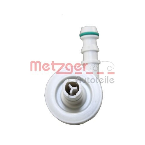 Waschwasserpumpe, Scheinwerferreinigung METZGER 2220108 f&uuml;r MERCEDES-BENZ, vorne