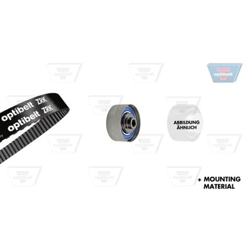 Zahnriemensatz OPTIBELT KT 1627 Optibelt-ZRK KIT f&uuml;r OPEL GENERAL MOTORS