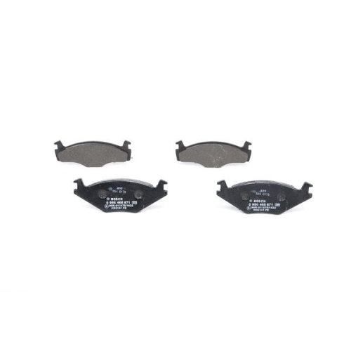 Bremsbelagsatz, Scheibenbremse BOSCH 0 986 468 871 f&uuml;r VW, Vorderachse