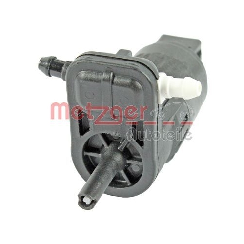Waschwasserpumpe, Scheibenreinigung METZGER 2220046 ORIGINAL ERSATZTEIL f&uuml;r FIAT