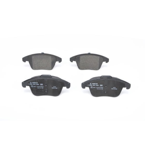 Bremsbelagsatz, Scheibenbremse BOSCH 0 986 494 324 f&uuml;r CITRO&Euml;N PEUGEOT