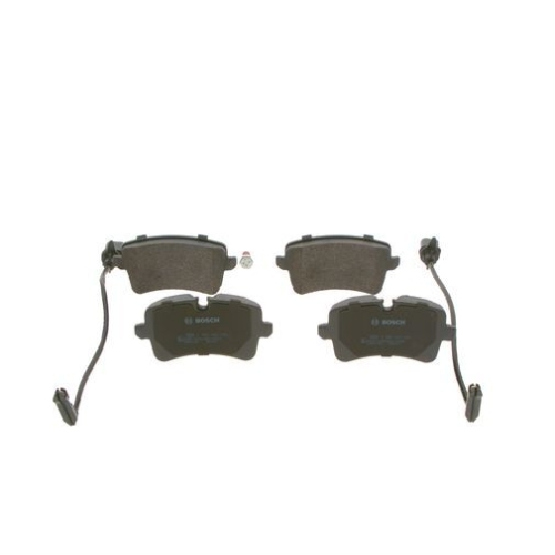 Bremsbelagsatz, Scheibenbremse BOSCH 0 986 494 446 f&uuml;r AUDI VW, Hinterachse