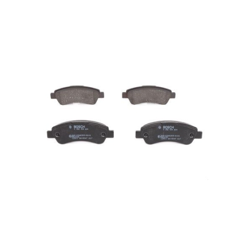 Bremsbelagsatz, Scheibenbremse BOSCH 0 986 494 604 f&uuml;r ALFA ROMEO CITRO&Euml;N FIAT