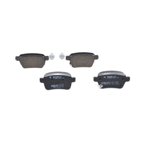 Bremsbelagsatz, Scheibenbremse BOSCH 0 986 494 747 f&uuml;r GMC OPEL SAAB VAUXHALL