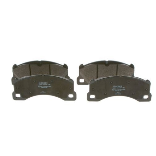 Bremsbelagsatz, Scheibenbremse BOSCH 0 986 494 787 f&uuml;r PORSCHE, Vorderachse