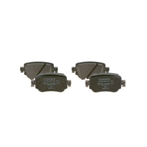 Bremsbelagsatz, Scheibenbremse BOSCH 0 986 494 797 f&uuml;r AUDI SEAT SKODA VW