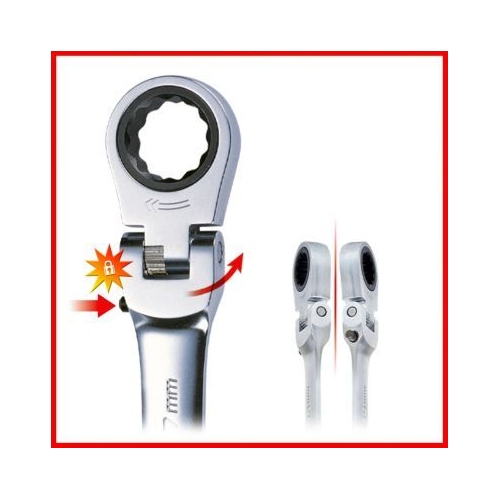 Ratschen-Ringgabelschl&uuml;ssel KS TOOLS 503.4810