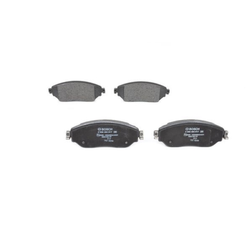 Bremsbelagsatz, Scheibenbremse BOSCH 0 986 494 817 f&uuml;r FIAT OPEL RENAULT SAAB