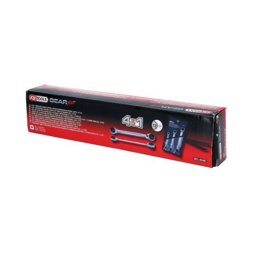 Ratschen-Doppelringschl&uuml;sselsatz KS TOOLS 503.4540