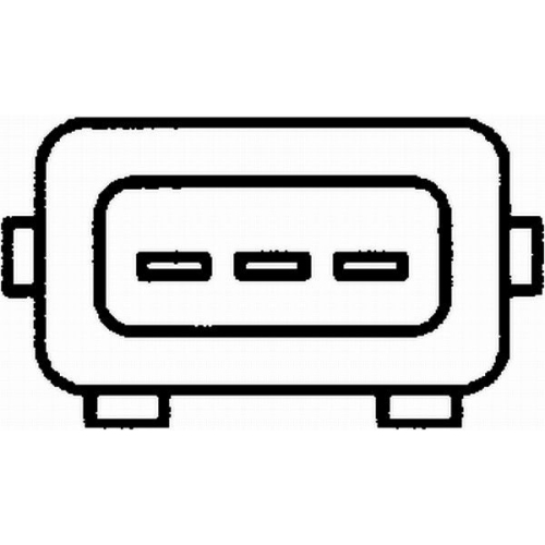 Sensor, Drosselklappenstellung HELLA 6PX 008 476-131 f&uuml;r OPEL VAUXHALL HOLDEN