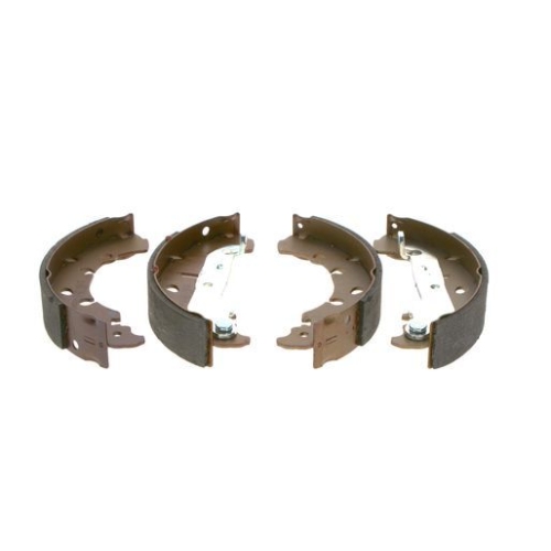 Bremsbackensatz BOSCH 0 986 487 599 f&uuml;r FORD MAZDA RENAULT, Hinterachse