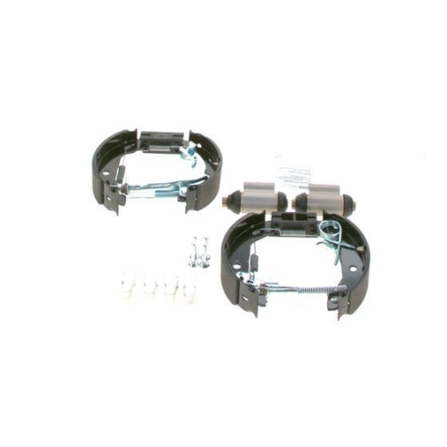Bremsbackensatz BOSCH 0 204 114 607 KIT SUPERPRO f&uuml;r MERCEDES-BENZ, Hinterachse