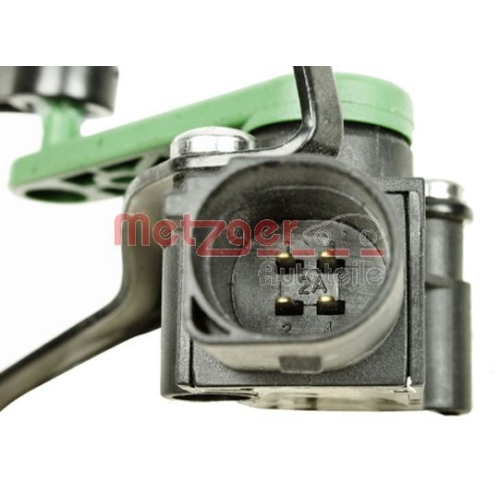 Sensor, Leuchtweiteregulierung METZGER 0901249 GREENPARTS f&uuml;r VAG