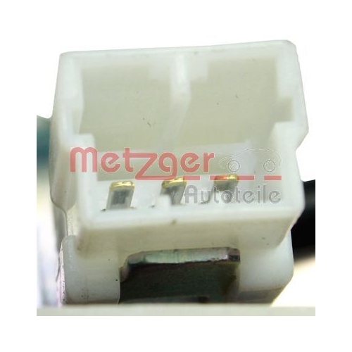 Wischermotor METZGER 2190582 ORIGINAL ERSATZTEIL f&uuml;r FIAT, hinten, rechts