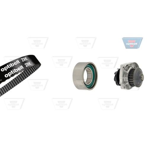 Wasserpumpe + Zahnriemensatz OPTIBELT KT 1316 W1 Optibelt-WAPU-KIT f&uuml;r