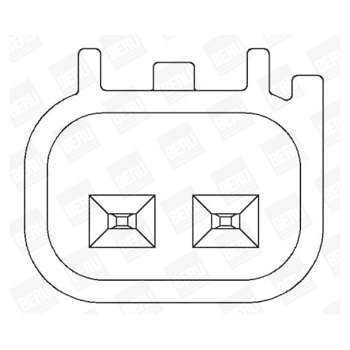 Z&uuml;ndspule BorgWarner (BERU) ZS369 f&uuml;r FORD HITACHI