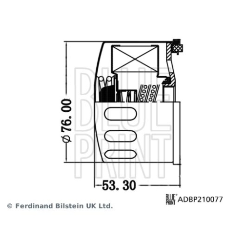Blue Print 1x ADBP210077BP &Atilde;&ndash;lfilter