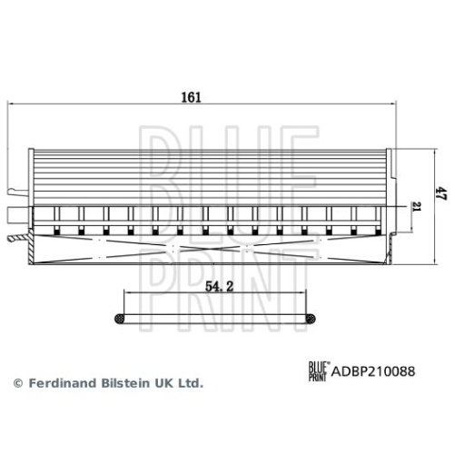 Blue Print 1x ADBP210088BP &Atilde;&ndash;lfilter
