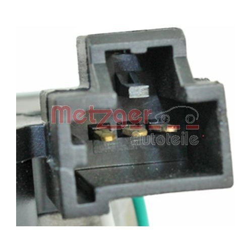 Wischermotor METZGER 2190733 f&uuml;r SMART, hinten