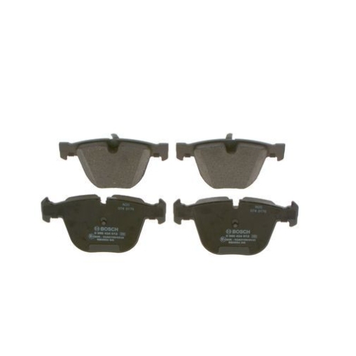 Bremsbelagsatz, Scheibenbremse BOSCH 0 986 424 612 f&uuml;r BMW, Hinterachse